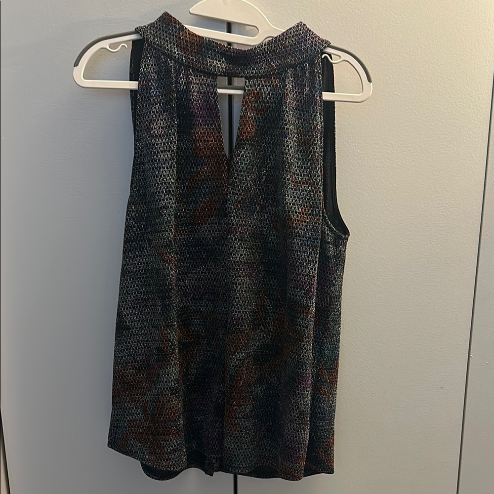 DREW Multicolor Keyhole Top